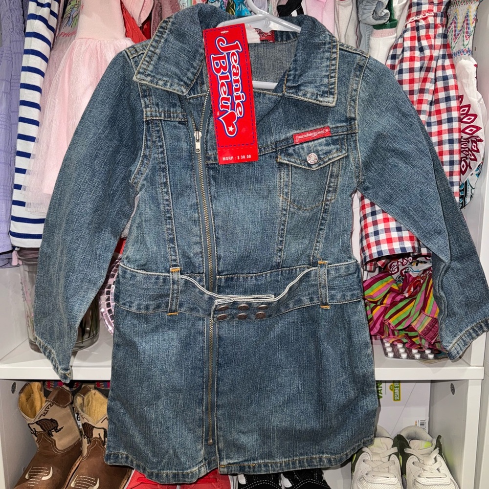 Jeanie Bleu Denim Dress